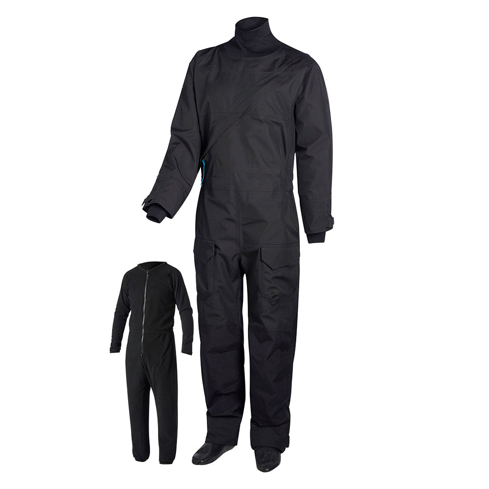 LKVER Men's Drysuit for Riptide Water 100% Waterproof